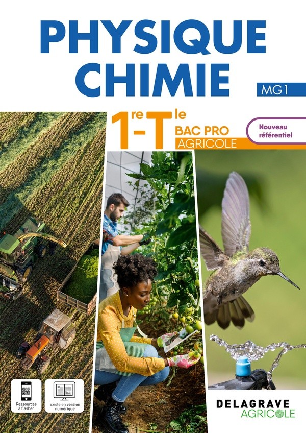 PHYSIQUE - CHIMIE 1RE, TLE BAC PRO ENSEIGNEMENT AGRICOLE (2024) - POCHETTE ELEVE
