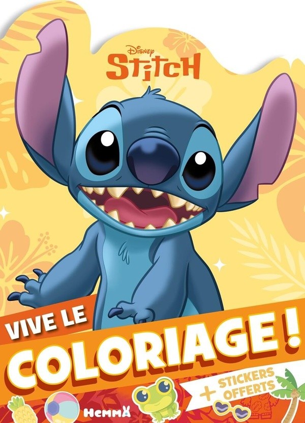 [1080704] Disney Stitch - Vive le coloriage ! (Stitch fruits)