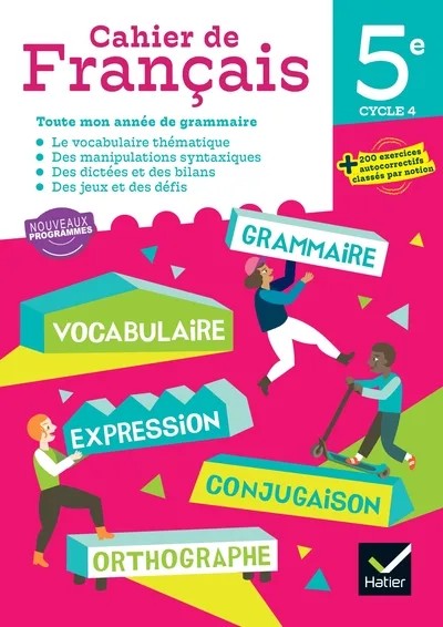 [4344290] Cahier de Français 5e - Ed. 2026 - Cahier élève