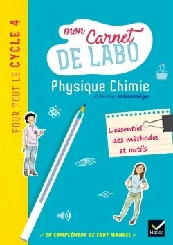 [6971282] Microméga - Physique-Chimie Cycle 4 Éd. 2017 - Mon carnet de labo