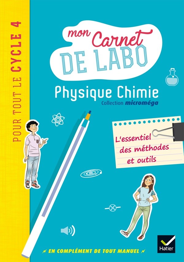 [6971282] Microméga - Physique-Chimie Cycle 4 Éd. 2017 - Mon carnet de labo