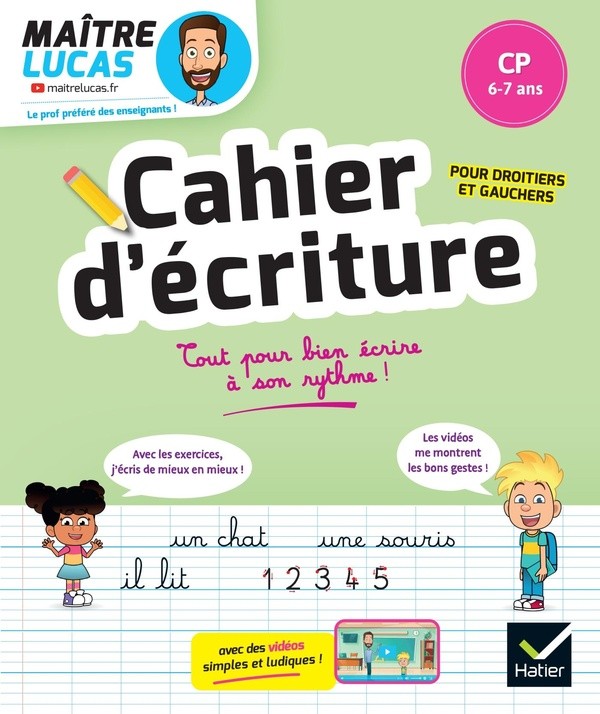 [3942270] Cahier d'écriture Maître Lucas - CP