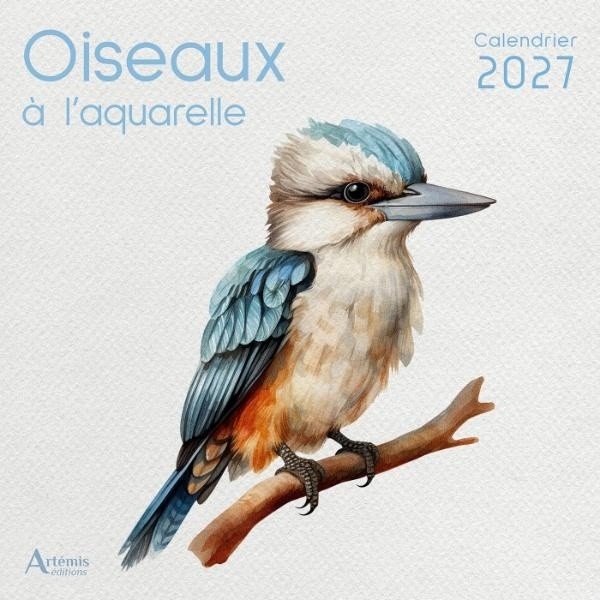 [434714] Calendrier Oiseaux à l'aquarelle 2027