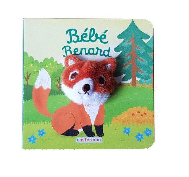 [107719] LES BEBETES - T101 - BEBE RENARD - LIVRE MARIONNETTE POUR BEBE - DES 3 MOIS
