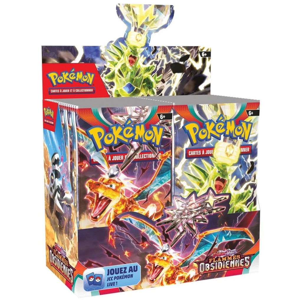 [DISEV03] Pokémon : Display 36 Boosters EV03 - Flammes Obsidiennes
