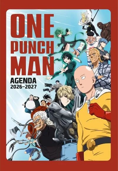 Agenda scolaire 2026-2027 One Punch Man