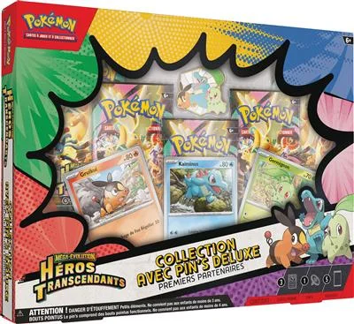 [POKMES01PIN] Pokémon Q126 : DELUXE pin box (5 boosters + pins)