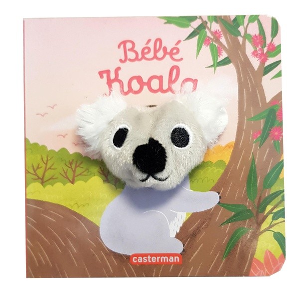 [C26700] LES BEBETES - T90 - BEBE KOALA - LIVRE MARIONNETTE POUR BEBE - DES 3 MOIS