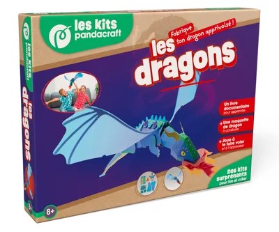 [4437450] Les dragons - Kit Pandacraft dès 8 ans