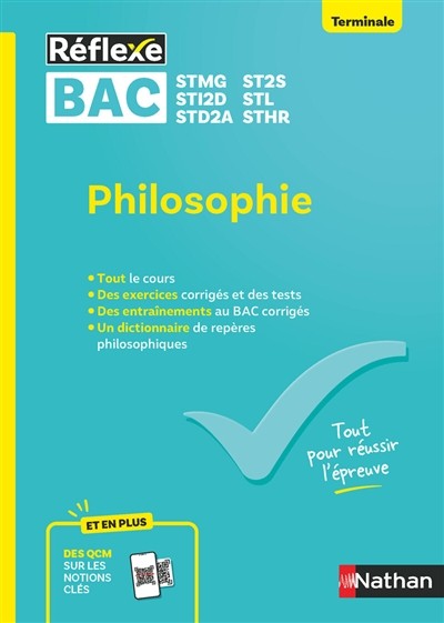 [1052203] Guide Bac Techno - Philosophie Toutes spécialités Tle - Réflexe N° 64