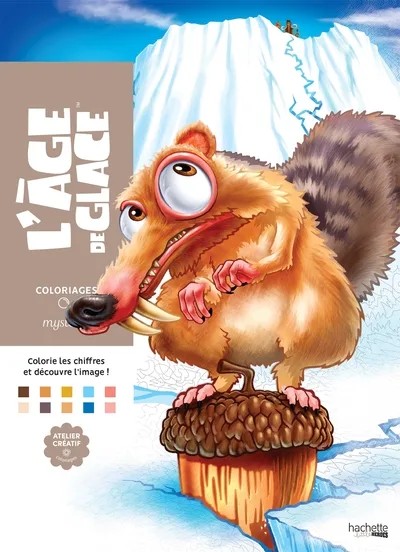 [5607912] Coloriages mystères - L'Âge de glace