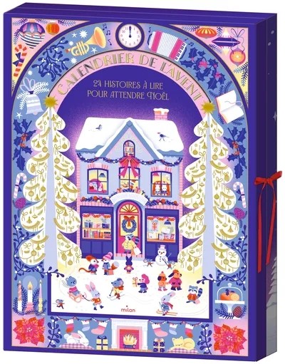 [8307283] Calendrier de l'avent - 24 histoires à lire pour attendre Noël