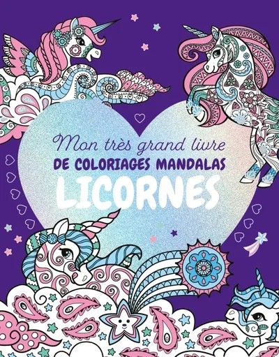 [FS97577] Mon très grand livre de coloriages mandalas Licornes