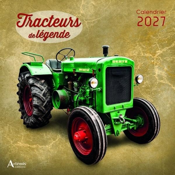 [434710] Calendrier tracteurs de légende 2027