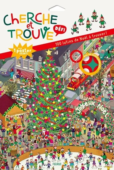 [FS96884] Cherche et trouve. 100 lutins de Noël à trouver