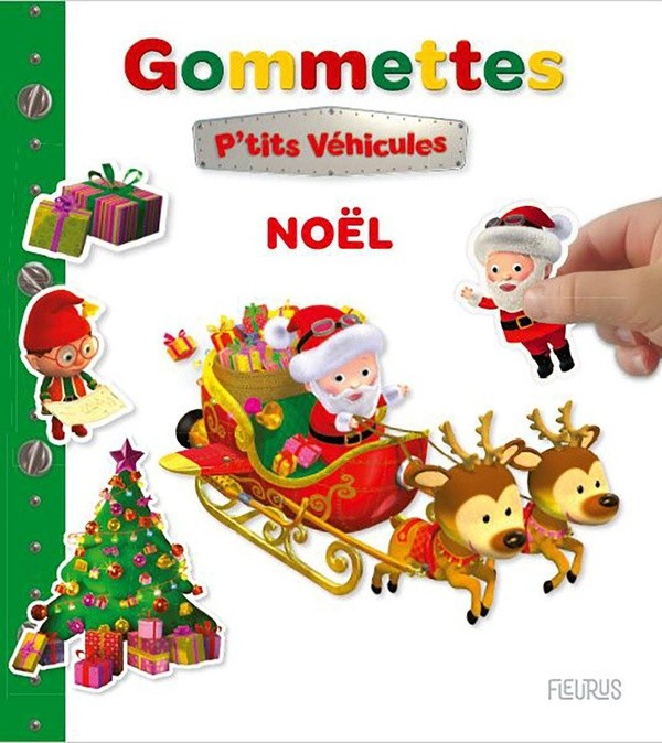 [FS95399] Mes premières gommettes P'tits véhicules - Noël