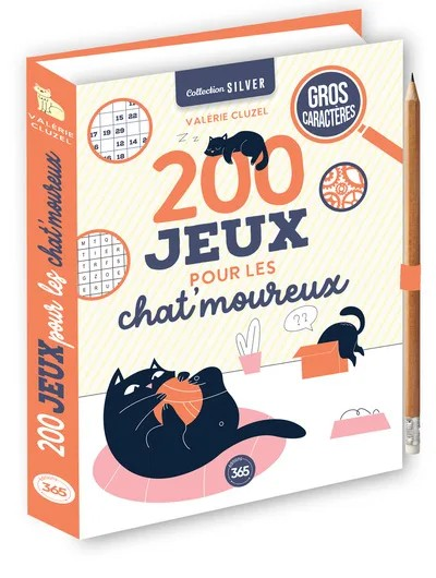 [ET26859] 200 jeux pour les chat'moureux