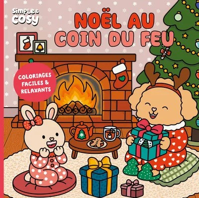 [FS98499] Coloriages Noël au coin du feu