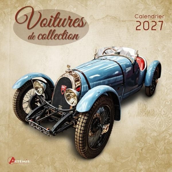 [434738] Calendrier Voitures de collection 2027