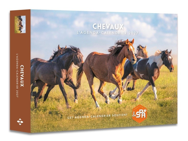 [3172955] Chevaux - Agenda - Calendrier - Semainier 2027