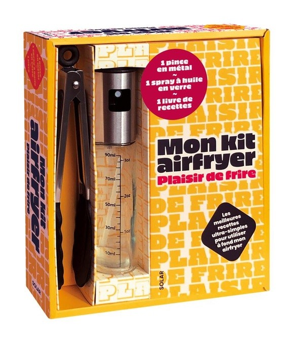 [1087736] Coffret Mon Kit Airfryer, Plaisir De Frire 2026