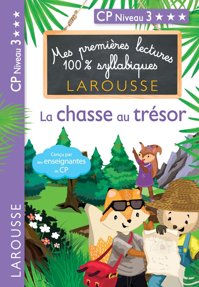 1ères lectures 100% syllabiques - Chasse au trésor