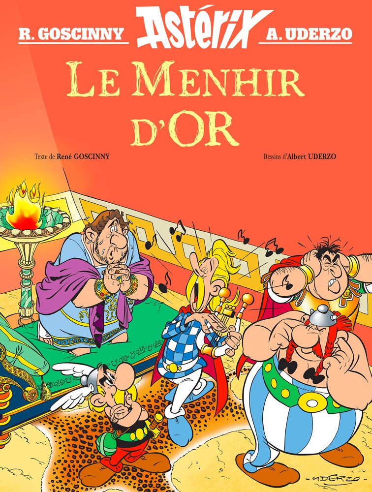 Astérix - Album illustré - Le Menhir d'Or (Hors collection)
