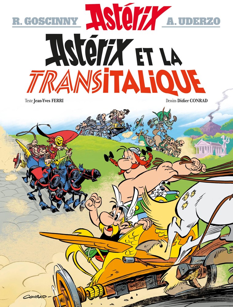 Astérix - Tome 37 - Astérix et la Transitalique